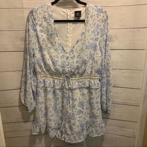 Disney Princess short romper jumpsuit size large